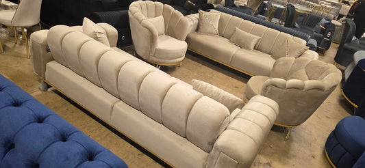 Beige soffa paket