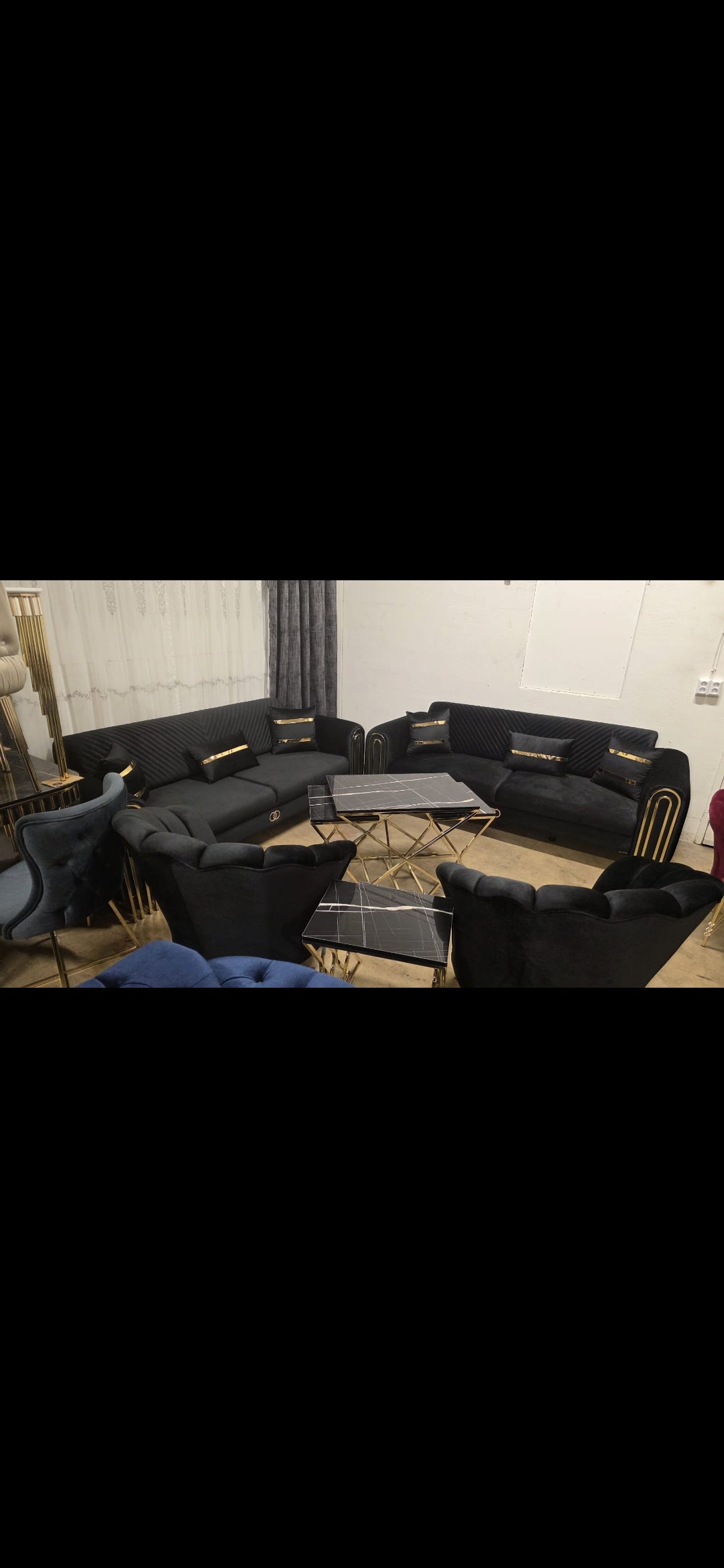 Soffa en del av beloppet